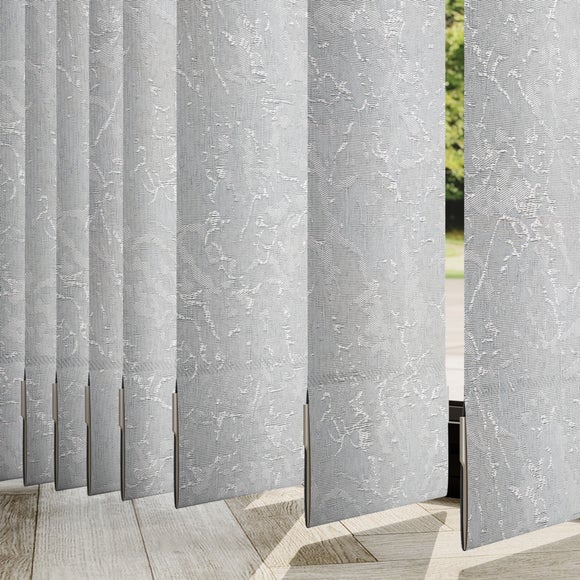 Atlantic Made to Measure Vertical Blind Atlantic Grey Steel
