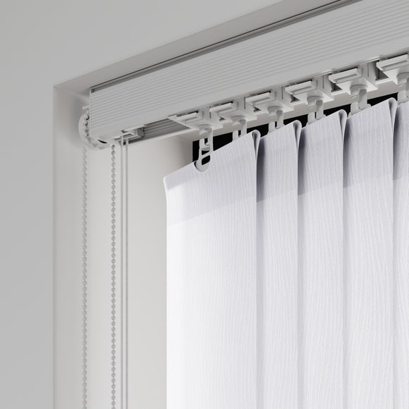Lucca Made to Measure Vertical Blind Lucca White