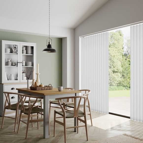 Waters Blackout Made to Measure Vertical Blinds Waters Ivory