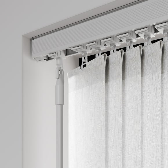 Peony Made to Measure Vertical Blinds Peony White