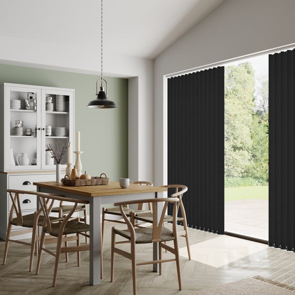 Sunrise Made to Measure Vertical Blinds Sunrise Black