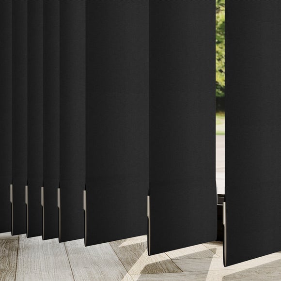 Sunrise Made to Measure Vertical Blinds Sunrise Black