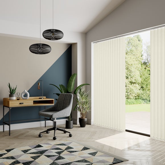 Jasmin Made to Measure Vertical Blind Jasmin Cream