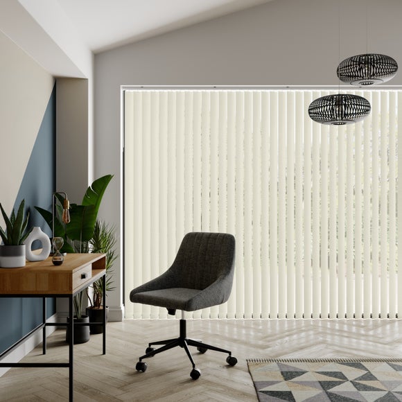 Jasmin Made to Measure Vertical Blind Jasmin Cream