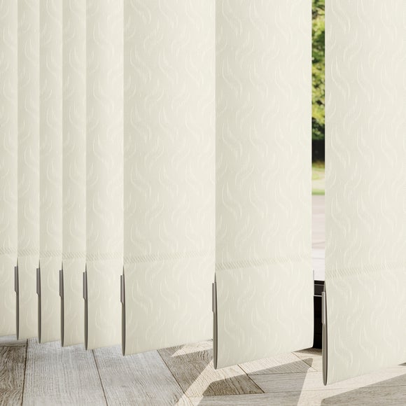 Jasmin Made to Measure Vertical Blind Jasmin Cream