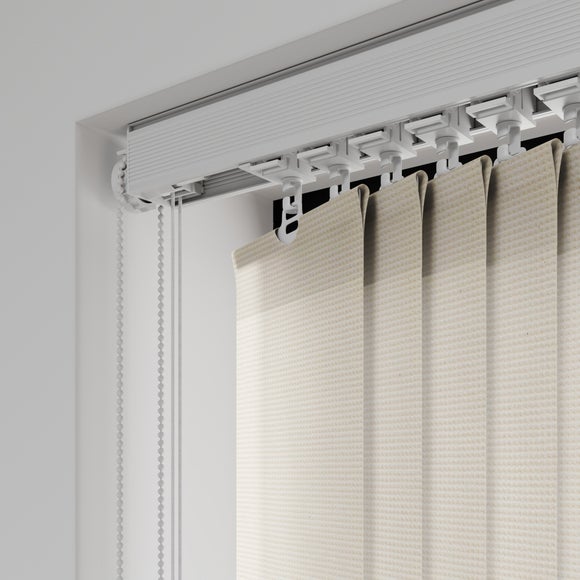 Azure Made to Measure Vertical Blind Azure Cream