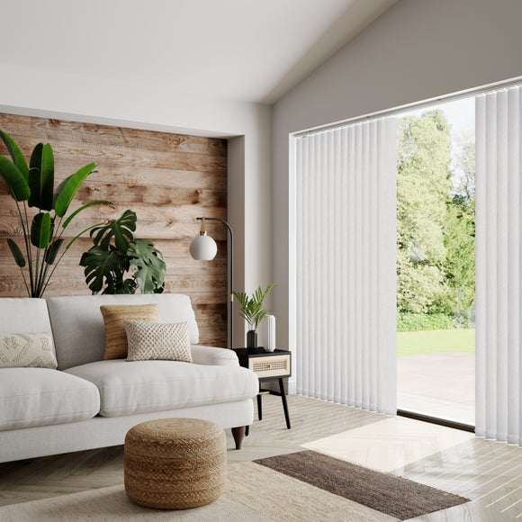 Vogue Made to Measure Vertical Blind Vogue Optic White