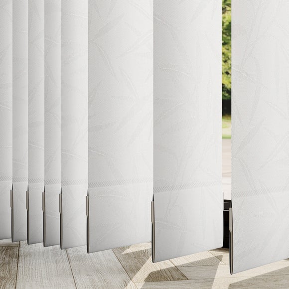 Vogue Made to Measure Vertical Blind Vogue Optic White