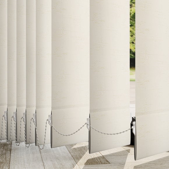 Kira Made to Measure Vertical Blind Kira Cream