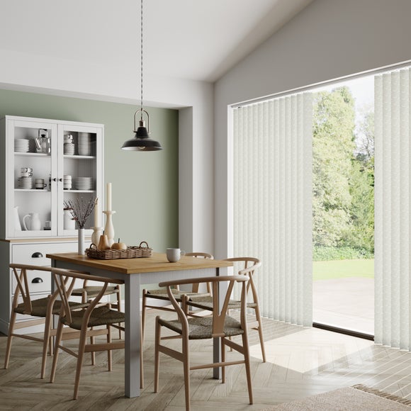 Willow Made to Measure Vertical Blinds Willow Cream