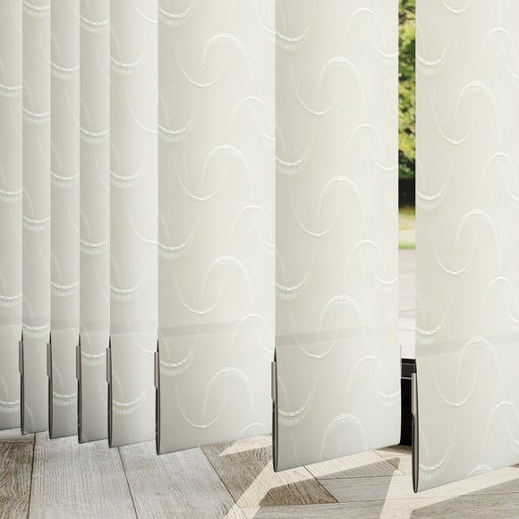 Willow Made to Measure Vertical Blinds Willow Cream