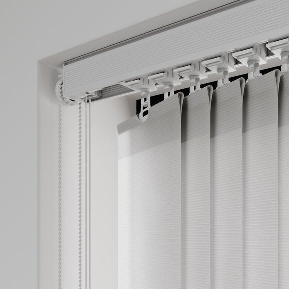 Unilux Blackout Fire Retardant Made to Measure Vertical Blind Unilux Grey