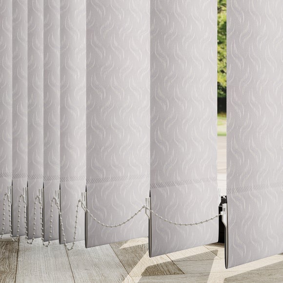 Jasmin Made to Measure Vertical Blind Jasmin Grey
