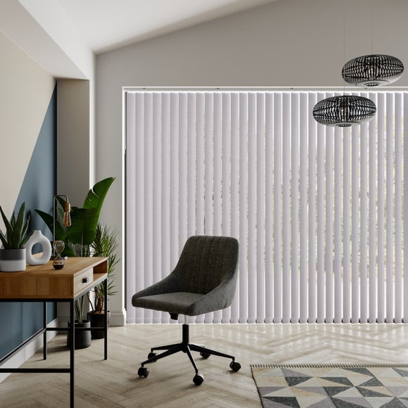 Jasmin Made to Measure Vertical Blind Jasmin Grey