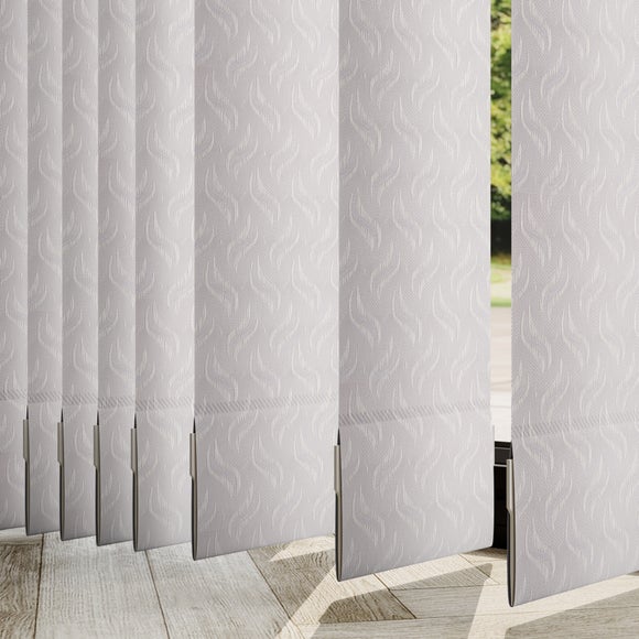 Jasmin Made to Measure Vertical Blind Jasmin Grey