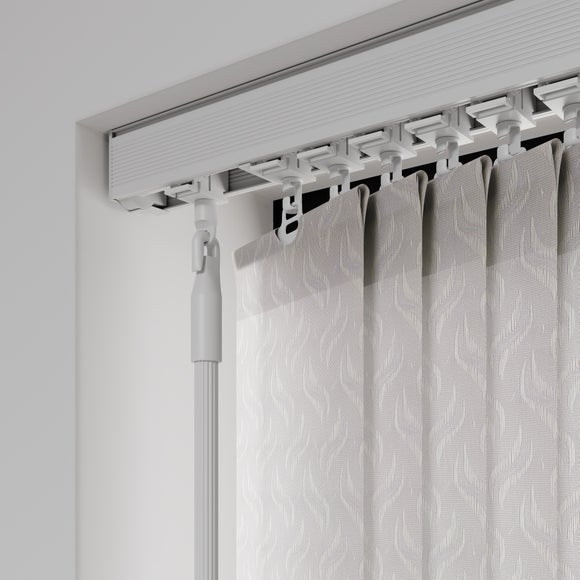 Jasmin Made to Measure Vertical Blind Jasmin Grey
