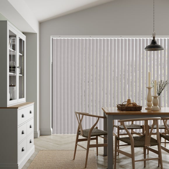 Fern Made to Measure Vertical Blind Fern Silver