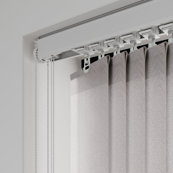 Fern Made to Measure Vertical Blind Fern Silver