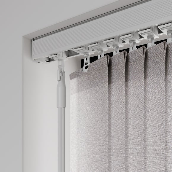 Fern Made to Measure Vertical Blind Fern Silver