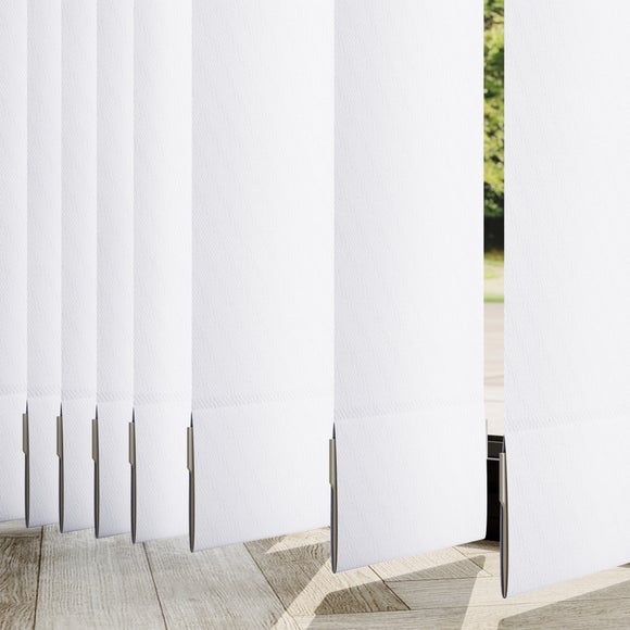 Sharon Made to Measure Vertical Blind Sharon Snow White