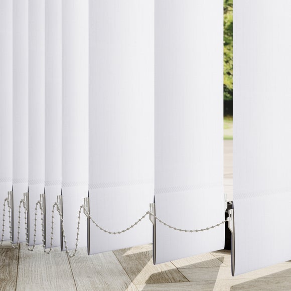 Dalia Made to Measure Vertical Blind Dalia White
