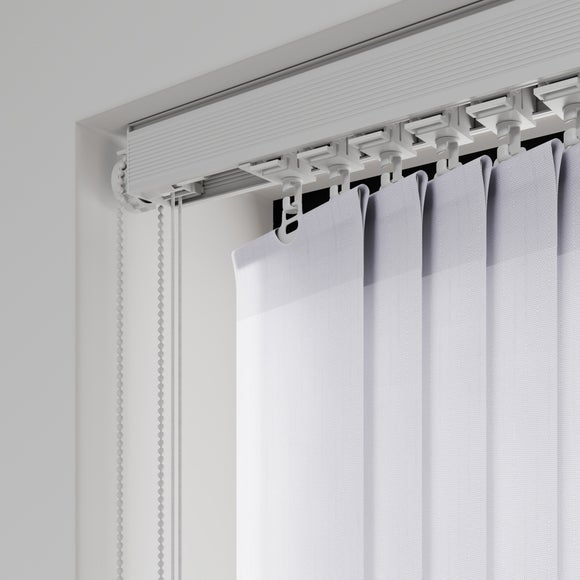 Dalia Made to Measure Vertical Blind Dalia White