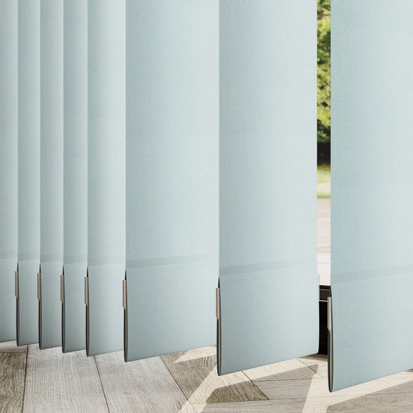 Waters Made to Measure Vertical Blinds Waters Duck Egg