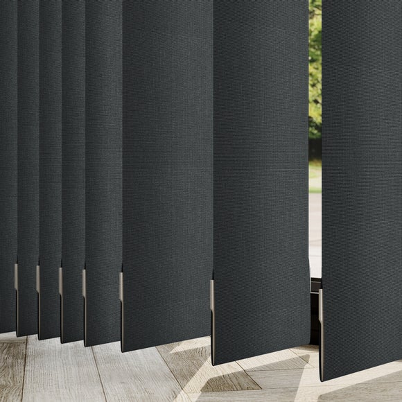 Waters Made to Measure Vertical Blinds Waters Anthracite