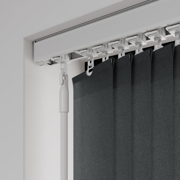 Waters Made to Measure Vertical Blinds Waters Anthracite