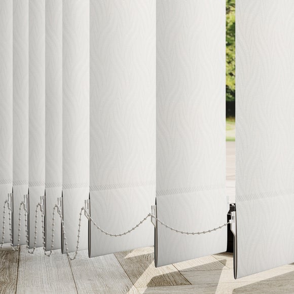 Neptune Made to Measure Vertical Blind Neptune White
