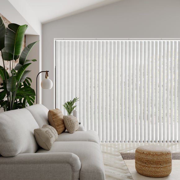 Neptune Made to Measure Vertical Blind Neptune White