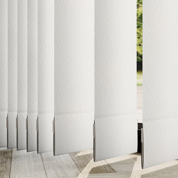 Neptune Made to Measure Vertical Blind Neptune White