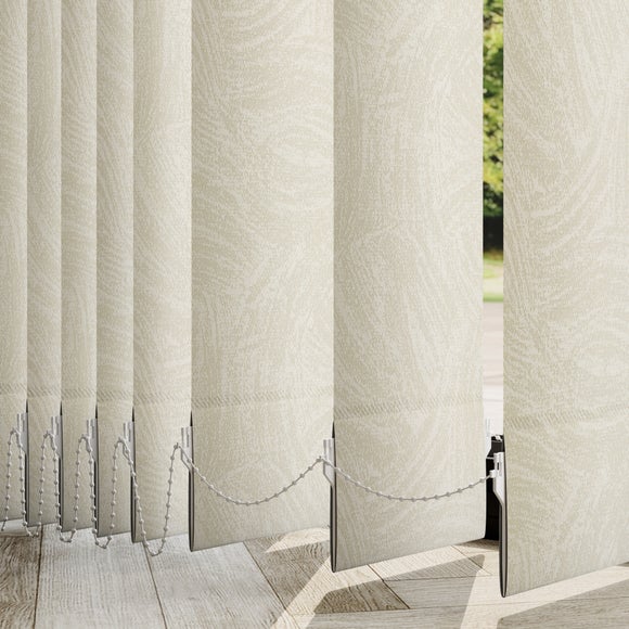 Samba Made to Measure Vertical Blind Samba Cream