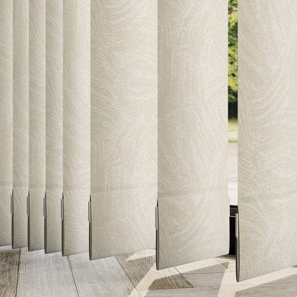 Samba Made to Measure Vertical Blind Samba Cream