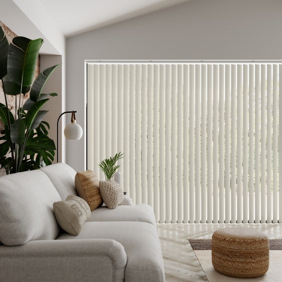 Lucca Made to Measure Vertical Blind Lucca Cream