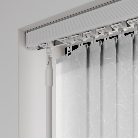 Bamboo Made to Measure Vertical Blinds Bamboo White