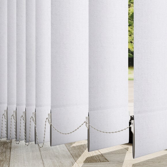 Verona Made to Measure Vertical Blind Verona White