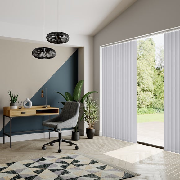 Verona Made to Measure Vertical Blind Verona White