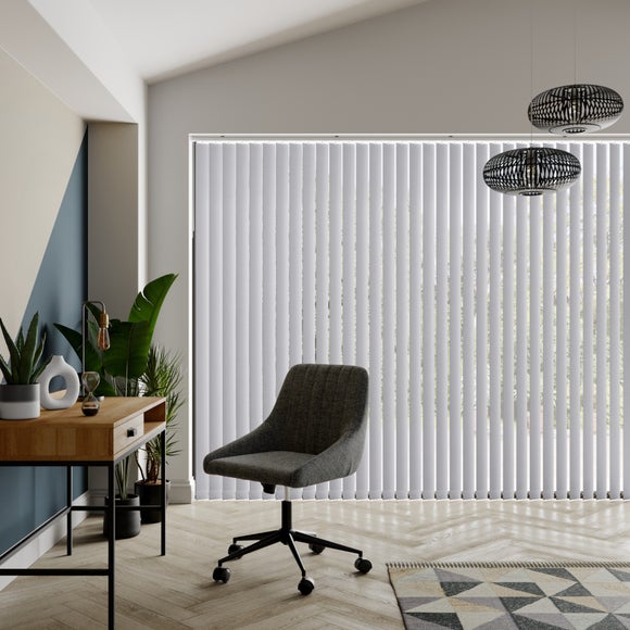 Verona Made to Measure Vertical Blind Verona White