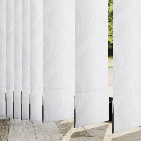 Paris Made to Measure Vertical Blind Paris White