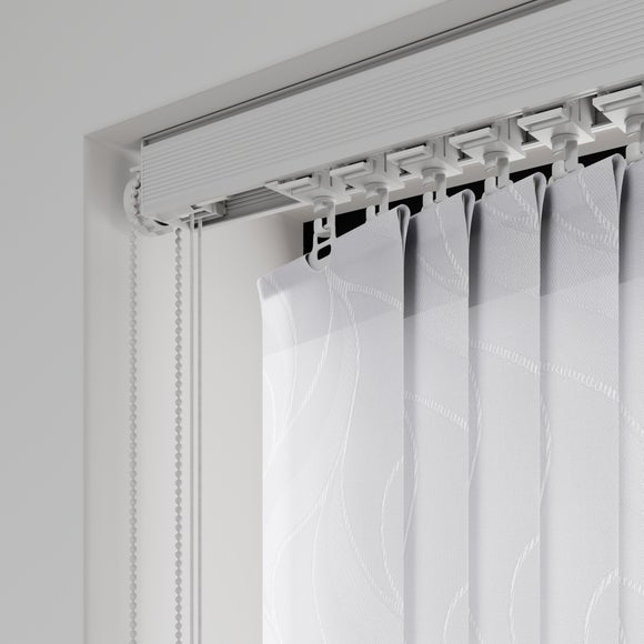 Paris Made to Measure Vertical Blind Paris White