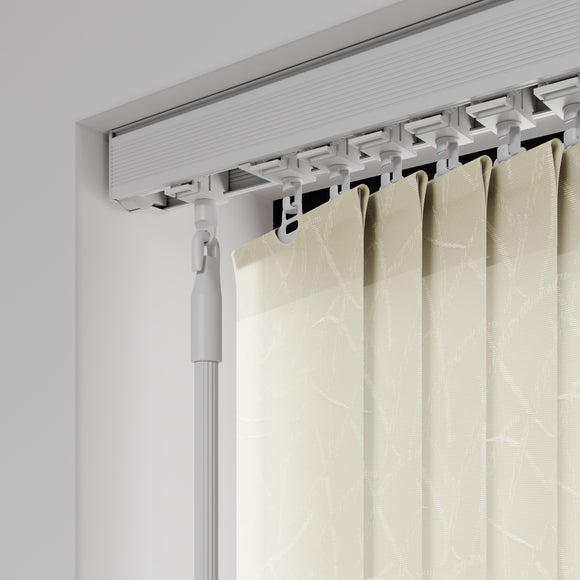 Bamboo Made to Measure Vertical Blinds Bamboo Cream