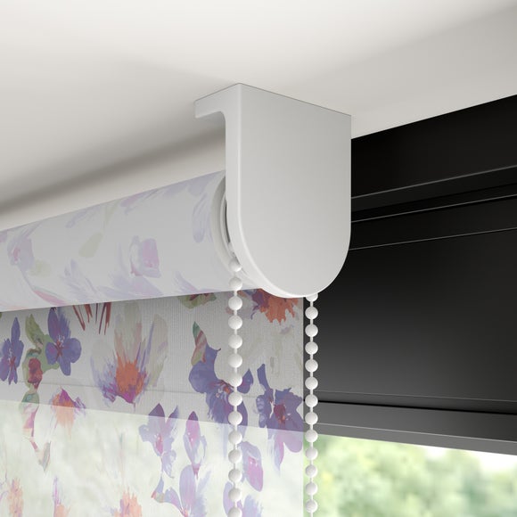 Monet Flower Made to Measure Roller Blind Monet Flower Purple
