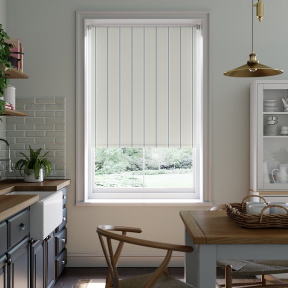 Ashford Flame Retardant Blackout Made to Measure Roller Blind Ashford Coastal
