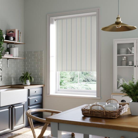 Ashford Flame Retardant Blackout Made to Measure Roller Blind Ashford Coastal