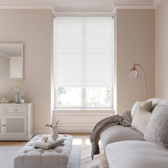 Chatsworth Sheer Made to Measure Roller Blind Chatsworth White Sheer