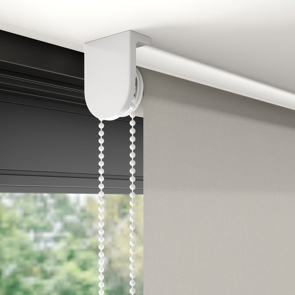 Aura Made to Measure Fire Retardant Daylight Roller Blind Aura Grey