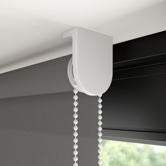 Aura Made to Measure Fire Retardant Daylight Roller Blind Aura Charcoal