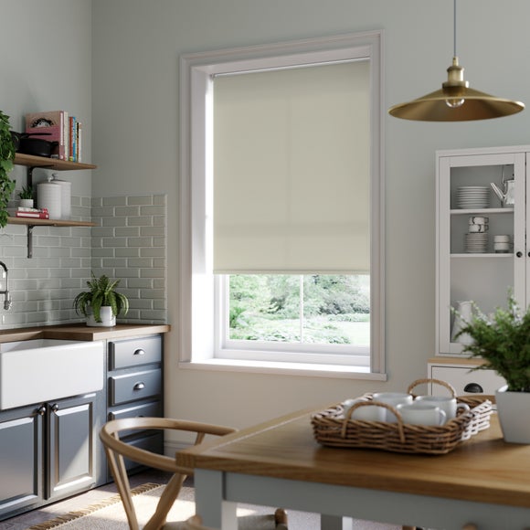 Aura Made to Measure Fire Retardant Daylight Roller Blind Aura Taupe