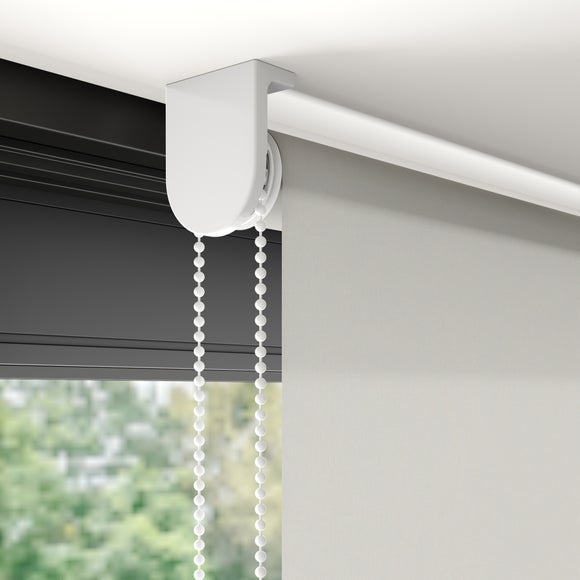 Aura Made to Measure Fire Retardant Daylight Roller Blind Aura Dove Grey